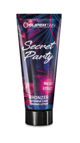 SuperTan Secret Party Tanning Lotion Walnut Extract Accelerator