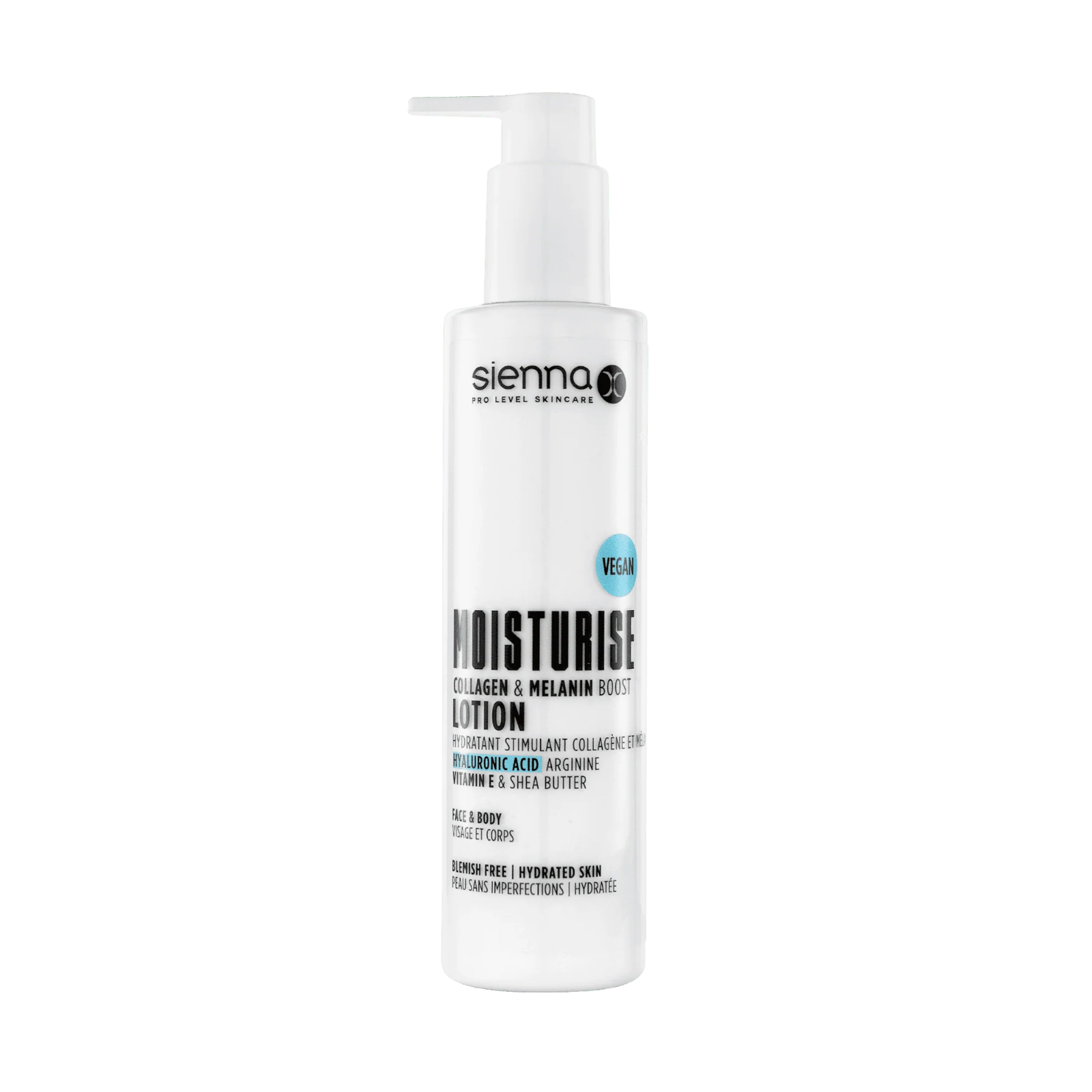 Sienna X Moisturise Collagen & Melanin Boosting Lotion Hydrating Glow Body Care