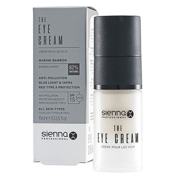 Sienna X The Eye Cream SPF 15 Minimizes Fine Lines Moisturizes 15ml