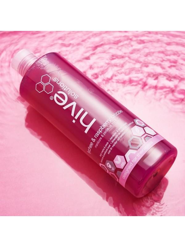 HIVE LYCHEE & RASPBERRY DRIZZLE 400ML (MANICURE & PEDICURE SOAK)
