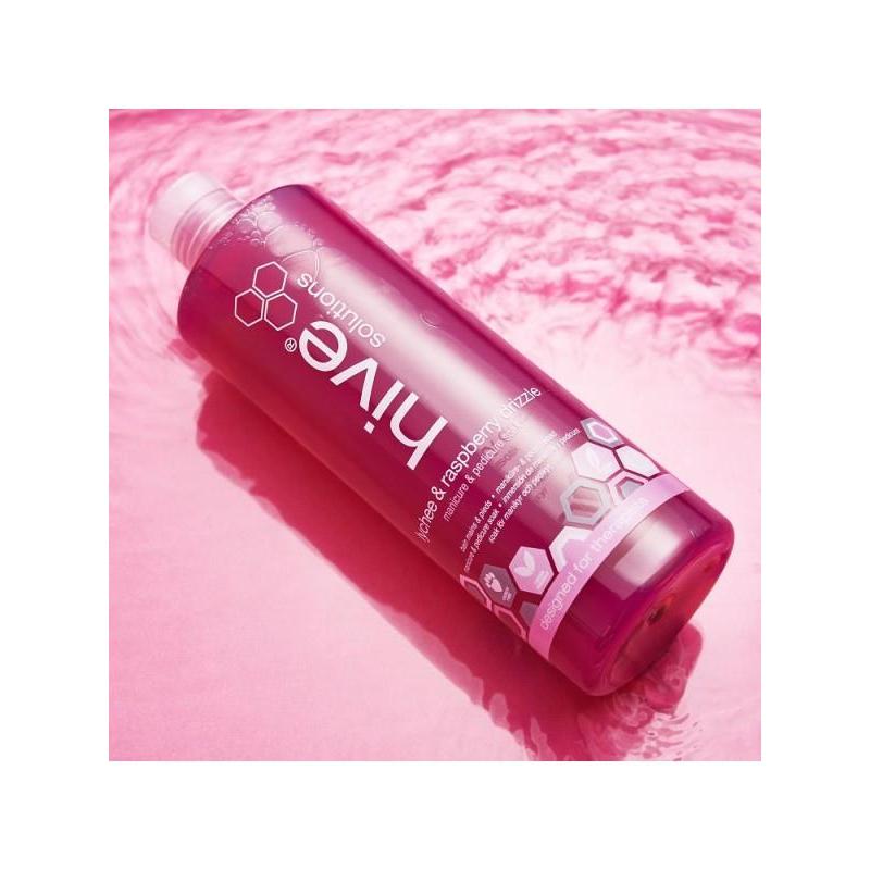 HIVE LYCHEE & RASPBERRY DRIZZLE 400ML (MANICURE & PEDICURE SOAK)