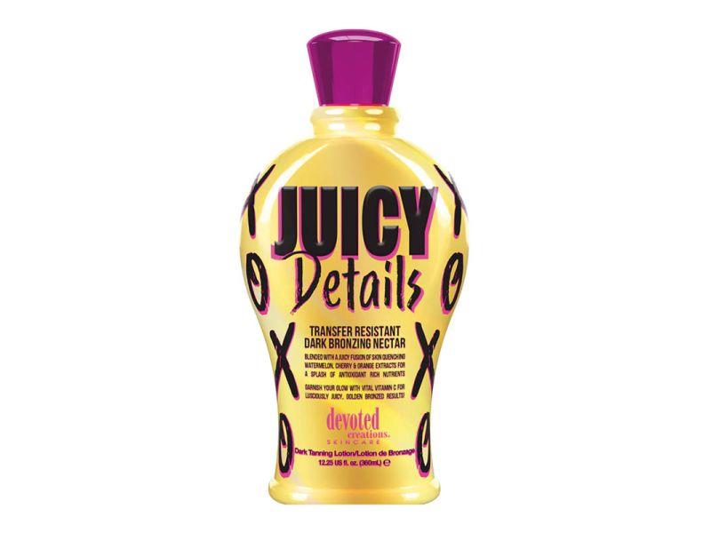 Devoted Creations Juicy Details Dark Bronzing Tanning Lotion Nectar 360ml