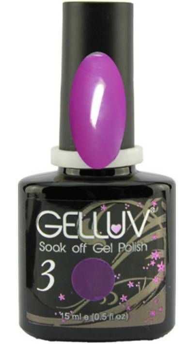 Gelluv Soak Off Gel Nail Polish Varnish - 8ml Bottles