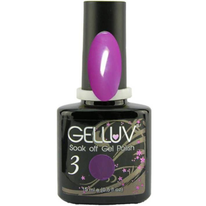 Gelluv Soak Off Gel Nail Polish Varnish - 8ml Bottles