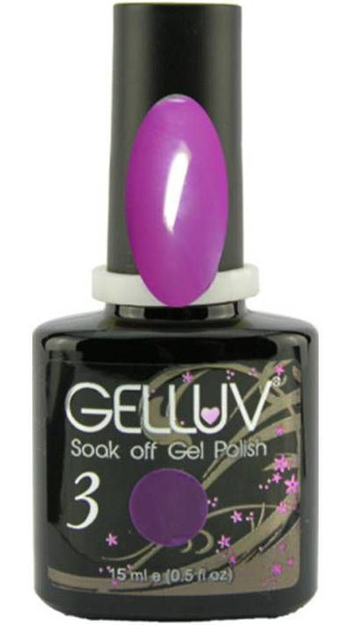 Gelluv Soak Off Gel Nail Polish - Midnight Sky - 8ml