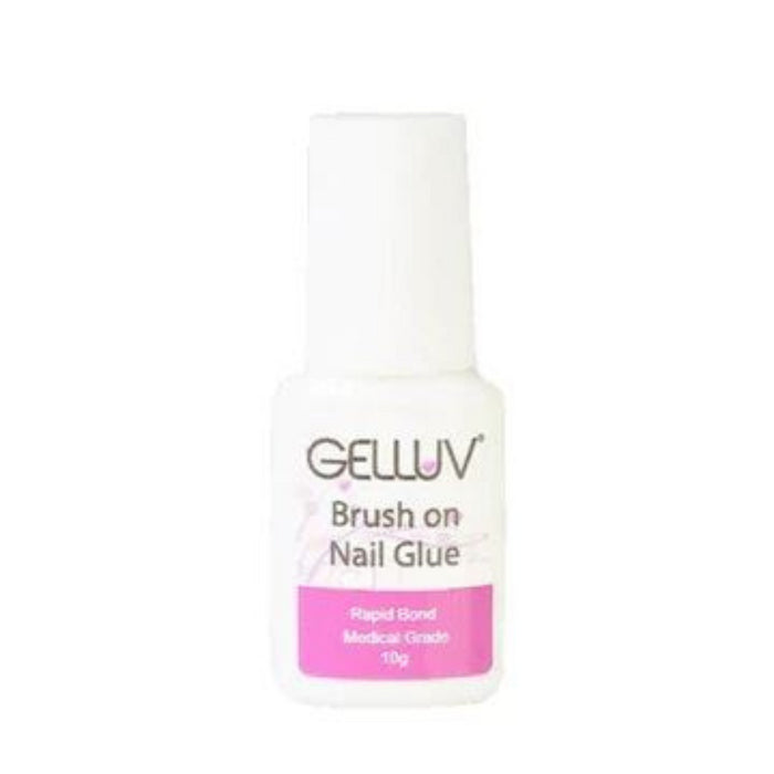 Gelluv Brush On Nails Glue Odourless Natural Skin Care Professional Beauty Gel