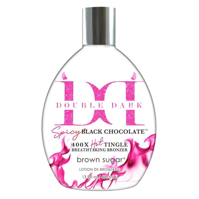 Tan Incorporated Double Dark Spicy Black Chocolate Tanning Lotion Bronzer 400ml