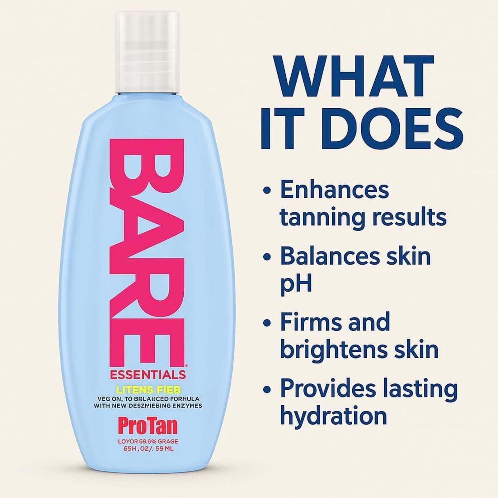 Pro Tan Bare Essentials Intensifier Advanced Accelerator Tanning Lotion - 236ml
