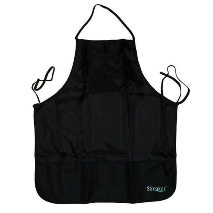 Streaker Salon Tinting Apron for Hairdressing - Comfy Cape in Black