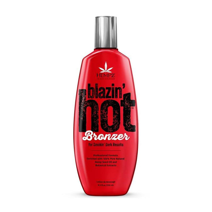 Hempz Blazin Hot Tingle Bronzer Tanning Lotion 250ml