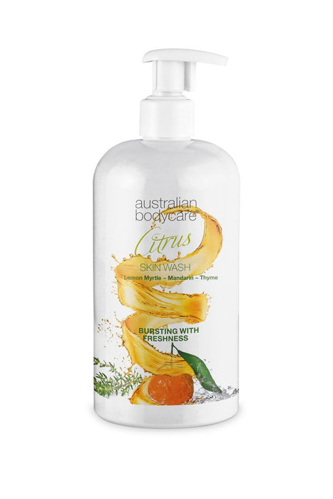 Australian Bodycare Citrus Tree Body Wash Vegan And Detoxifying Natural Skincare Cream