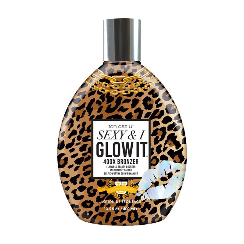 Tan Asz U Sexy & I Glow It Tanning Lotion 400X Glow Enhancer Bronzer