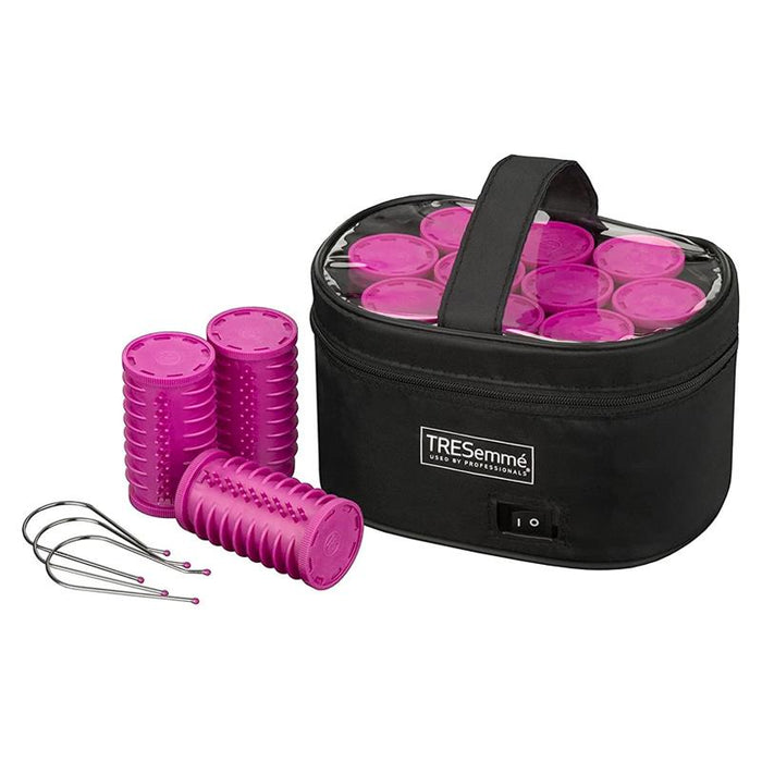 TREsemme 3039U 10 x 32mm Hair Volume Curlers & Rollers Set Compact Dual Voltage