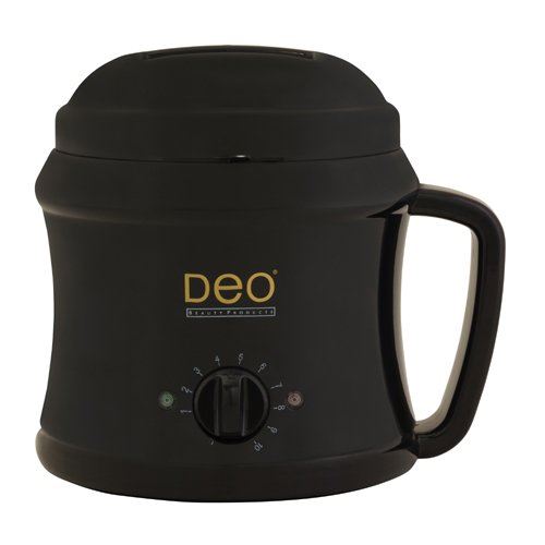 Deo 500cc Wax Heater Kit For Warm Creme Hot Wax Lotions - Black