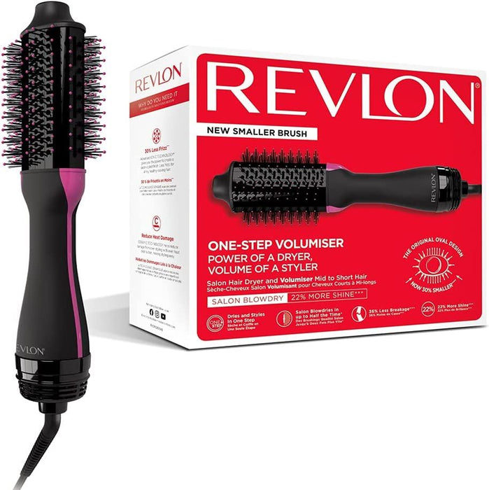 Revlon – sèche-cheveux volumateur, brosse à Air chaud en une étape, peigne ionique pour réduire les frisottis