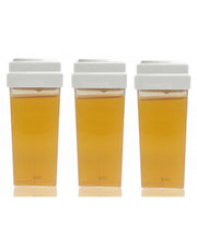 Hive of Beauty 100g Warm Honey Roller Wax Cartridge Fitted Head x 3