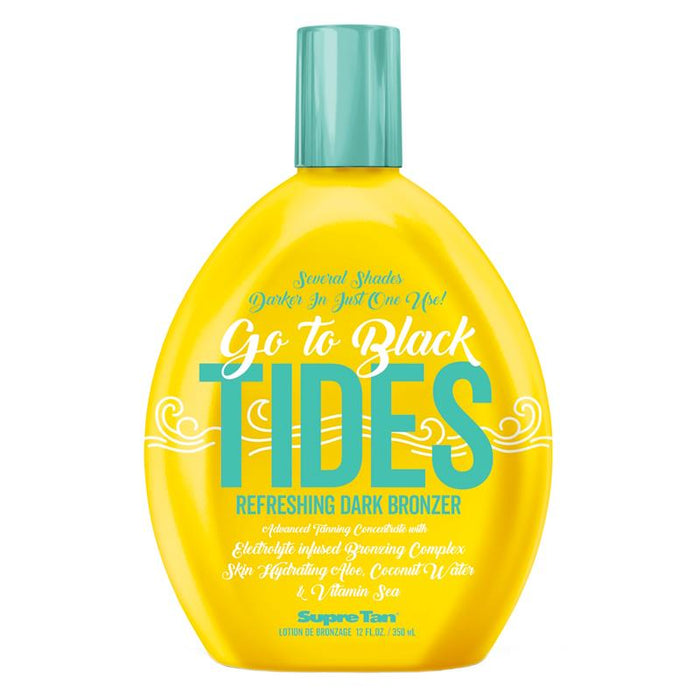 Supre Tan Go to Black Tides Tanning Lotion Dark Bronzer 350ml