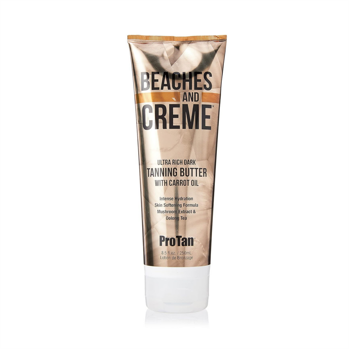 Pro Tan Beaches & Creme Coconut Tanning Lotion Dark Bronzing Butter Indoor Tan 250ml