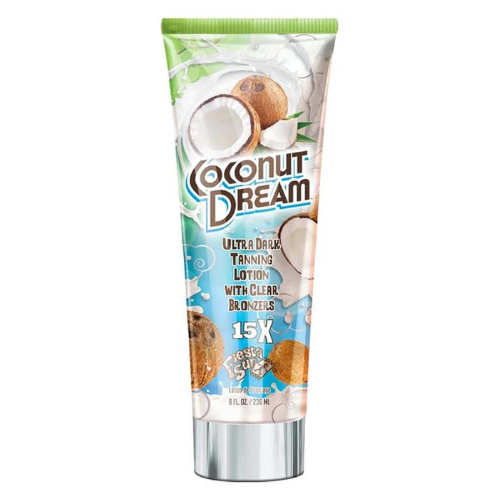 Fiesta Sun Coconut Dream Ultra Dark Tanning Lotion With Clear Bronzers