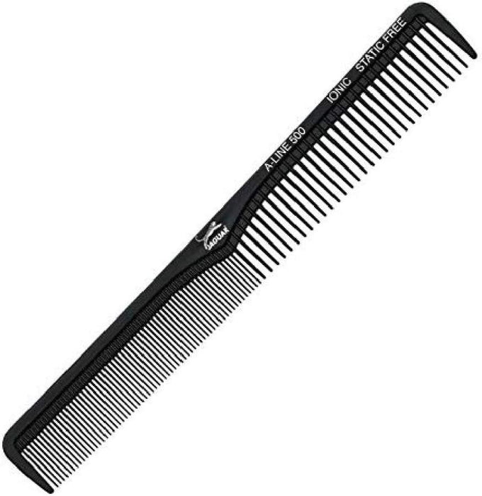 Jaguar A Line 500 Hairdresing Hair Cutting Comb 7.25in