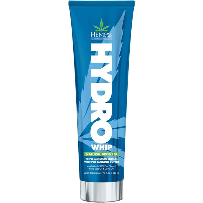 Hempz Hydrowhip Tanning Lotion Natural Herbal Ultra Dark Bronzer