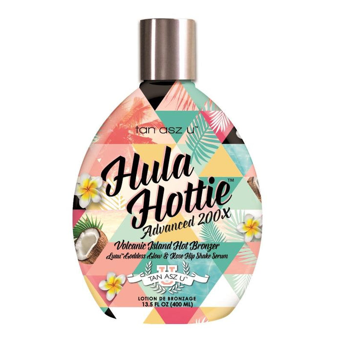 Tan Asz U Hula Hottie Tanning Lotion Volcanic Island Hot Bronzer 400ml