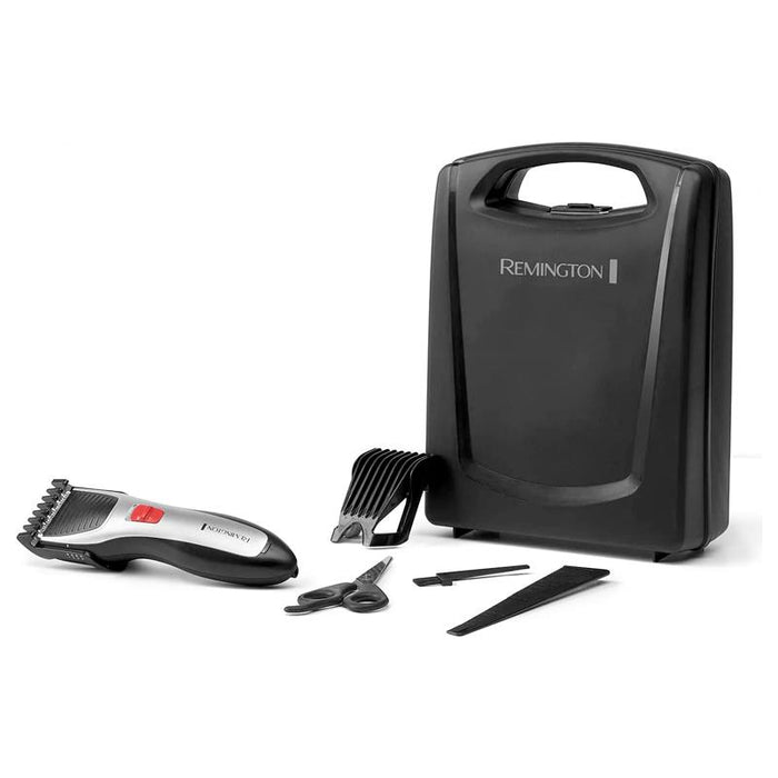 Tondeuse à cheveux Remington | Cordon et sans fil | Titane | Cas
