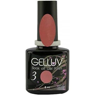 Gelluv Soak Off Gel Nail Polish Varnish - 8ml Bottles