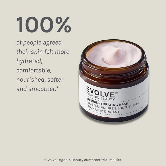 Evolve Organic Beauty Intense Hydrating Mask Deep Moisture Treatment 60ml