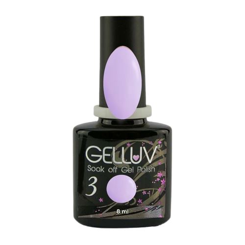 Gelluv Soak Off Gel Nail Polish Varnish Ice Queen Collection - Bon Bon
