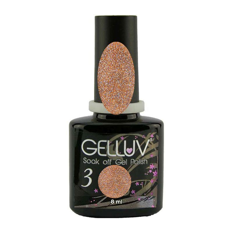 Gelluv Soak Off Gel Nail Varnish Polish - Drama Queen