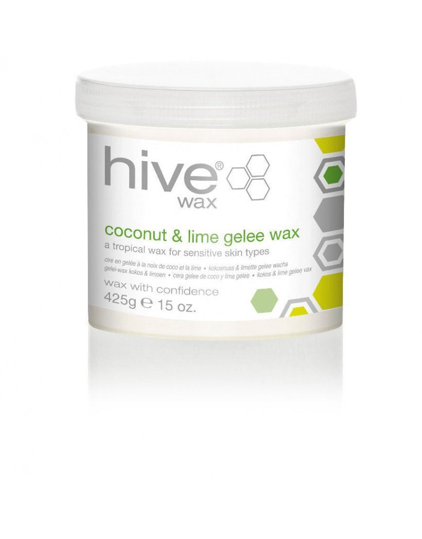 Hive of Beauty Waxing Coconut Oil & Lime Gelee Wax Lotion 425g