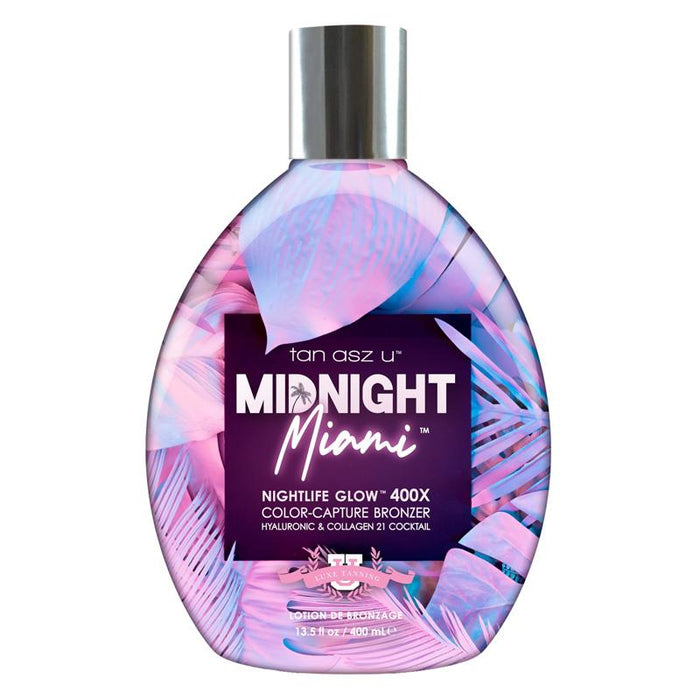 Tan Asz U Midnight Miami Tanning Lotion 400X Bronzer 400ml