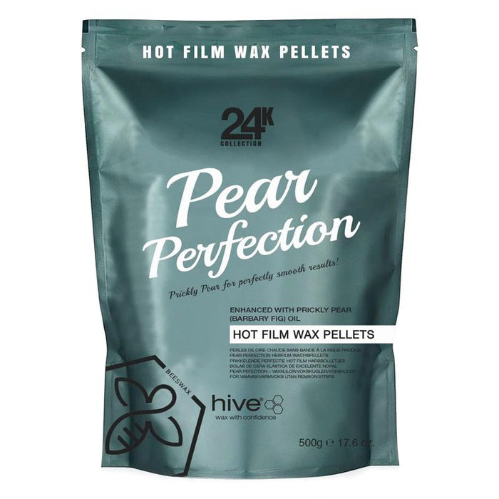 Hive Of Beauty 24k Pear Perfection Hot Film Wax Pellets 700g