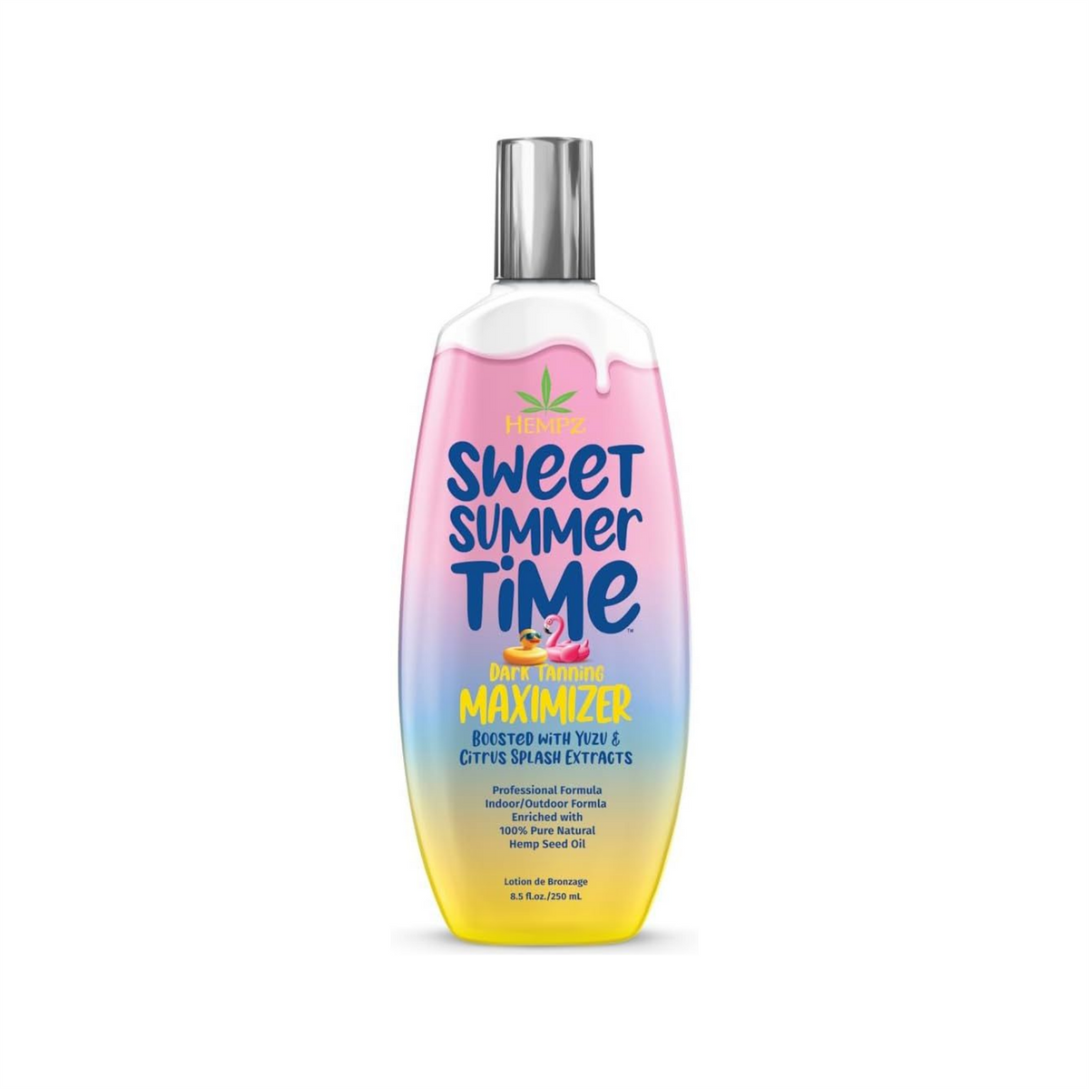 Hempz Sweet Summertime Tan Lotion Dark Tanning Bronzer Indoor Outdoor 250ml