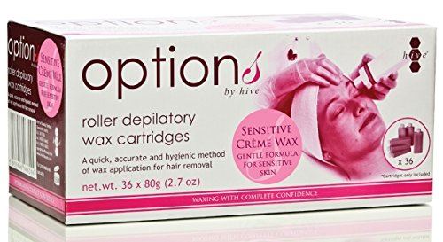 Hive Of Beauty 80g Sensitive Creme Roller Wax Catridges - 6 Or 36 Pack