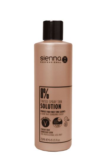 Sienna X Pro Tanning Solution Streak Free Spray Tan Lotion 250ml