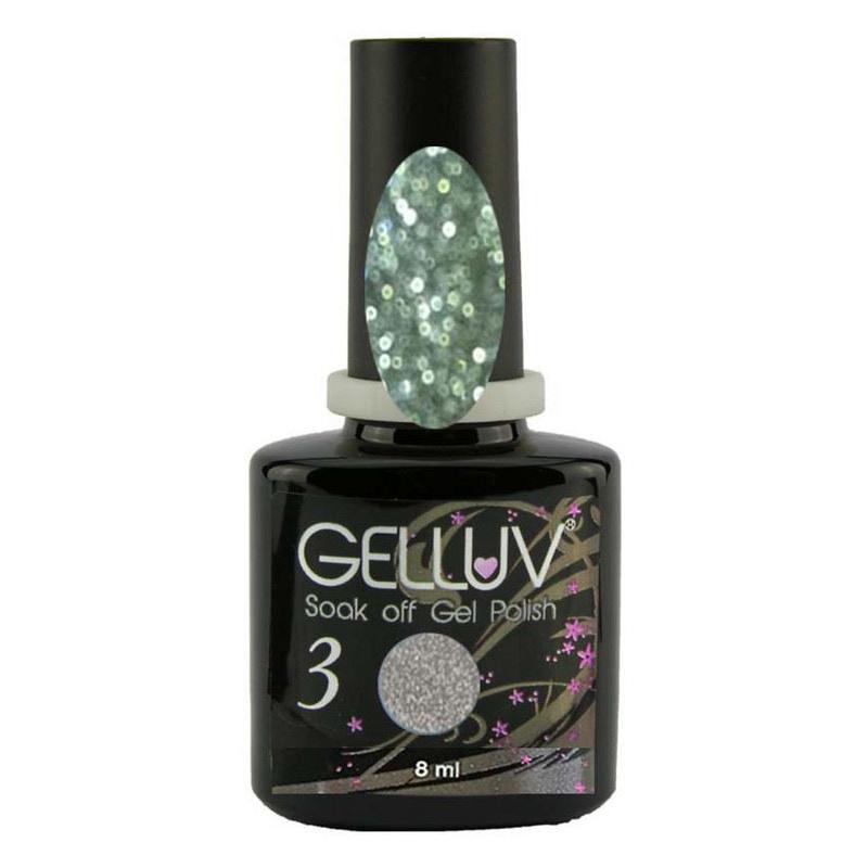 Gelluv Soak Off Gel Nail Polish Varnish - 8ml Bottles