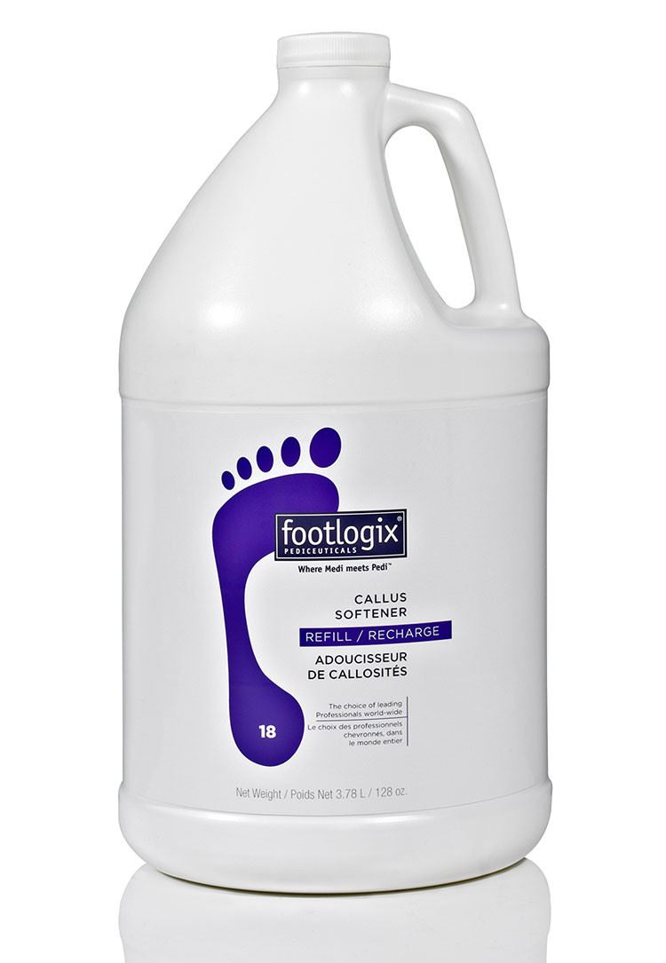 Footlogix Pedicure Callus Softener Professional Hard/Dry Skin 3.78 L
