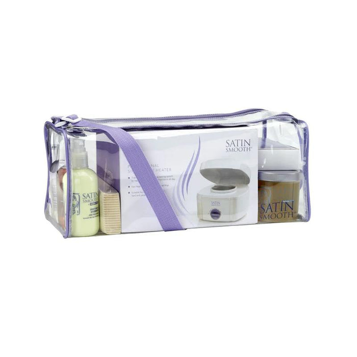 Satin Smooth Single Pot Wax Heater Waxing Starter Complet Kit