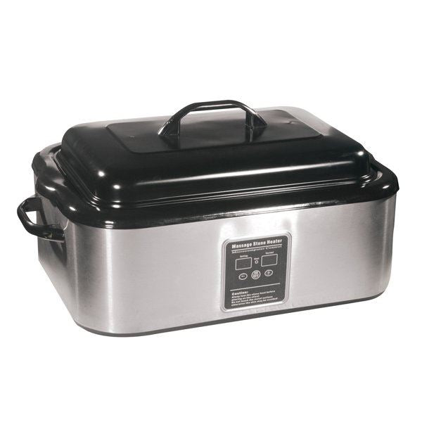 Deo 18 Quart Massage Hot Stone Heater  17.03 Litre Plus 100 Stones