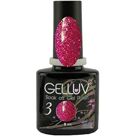 Gelluv Soak Off Gel Nail Polish Iconic Collection - 8ml Bottles