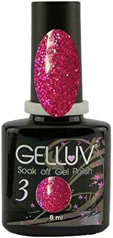 Gelluv Soak Off Gel Nail Polish Iconic Collection - 8ml Bottles