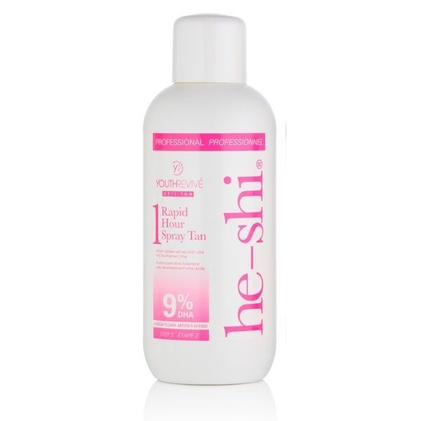 He-Shi Rapid 1 Hour Tanning Lotion Spraytan 1 Litre