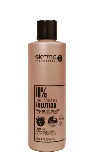 Sienna X Pro Tanning Solution Streak Free Spray Tan Lotion 250ml