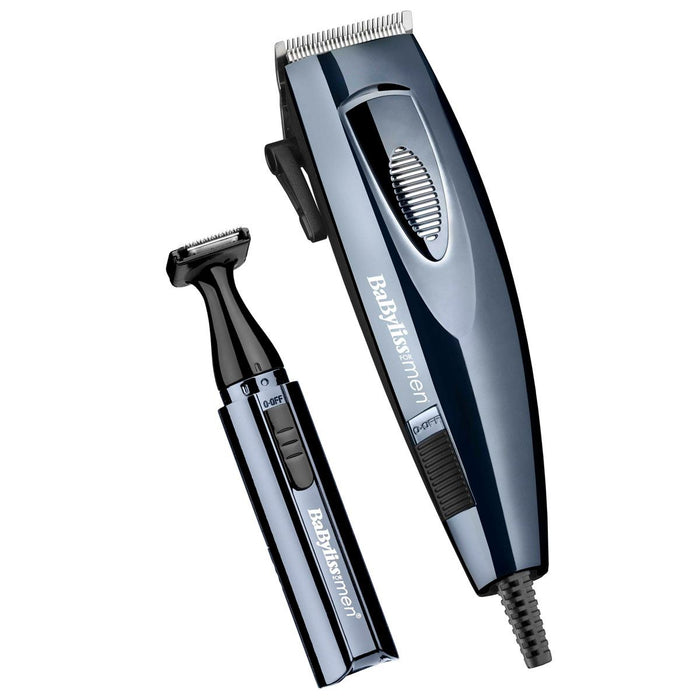 BaByliss 7456U Hair Trimmer And Clipper Kit - Titanium Powerblade Pro