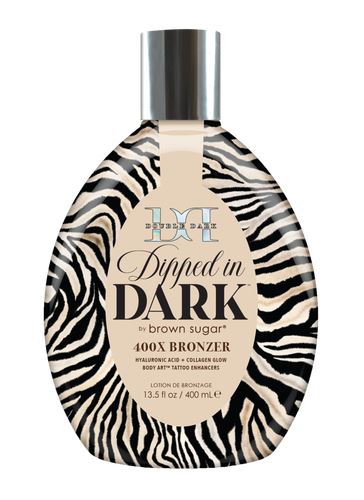 Tan Incorporated Double Dark Dipped in Dark Bronzer Lotion accélérateur pour transats