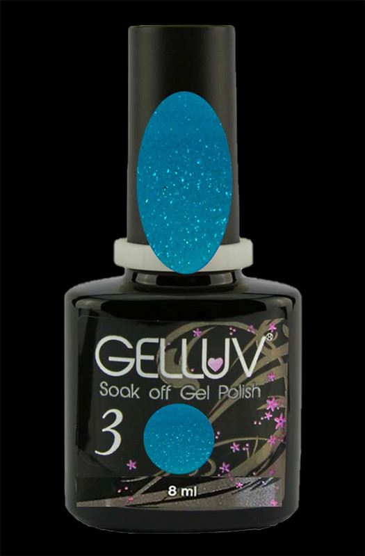 Gelluv Soak Off Gel Nail Polish Paradise Collection - 8ml Bottles