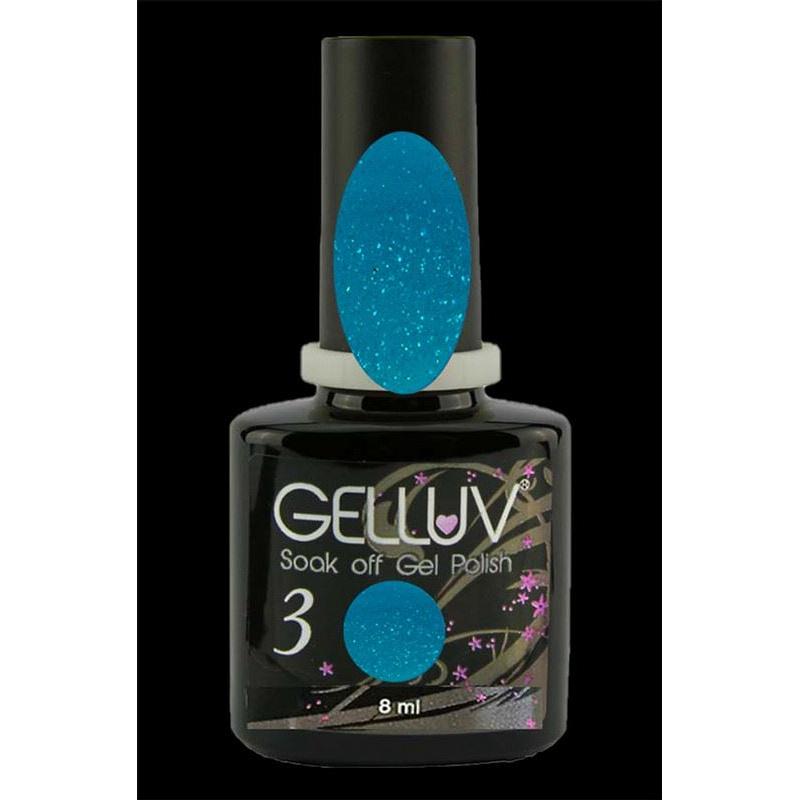 Gelluv Soak Off Gel Nail Polish Paradise Collection - 8ml Bottles
