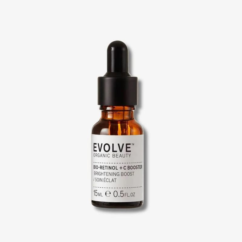 Evolve Organic Beauty Bio-Retinol + C Skin Booster Brightening Skin Boost 15ml